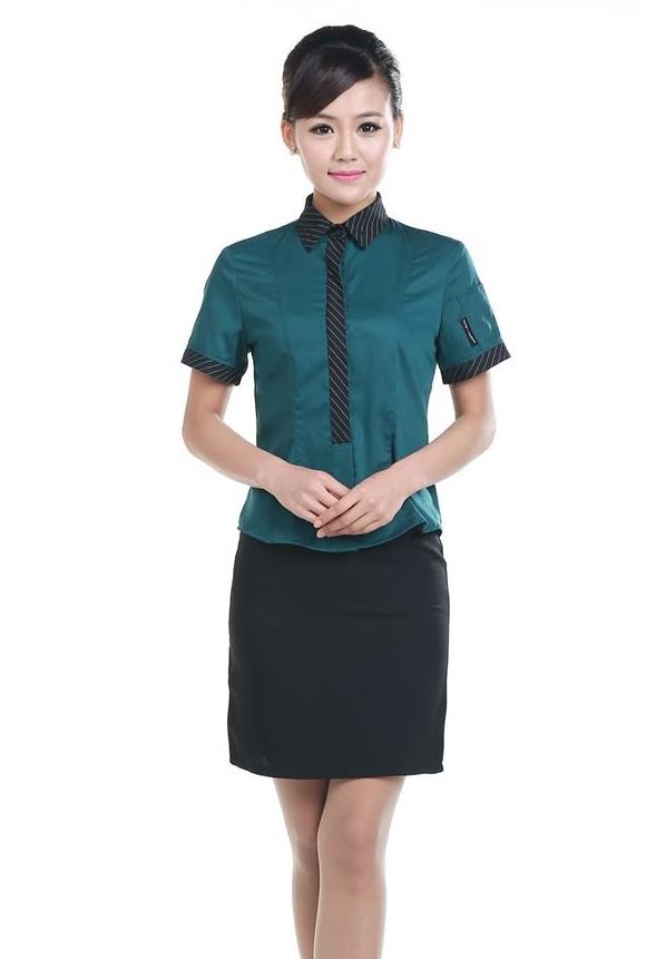 餐廳服務(wù)員工裝款圖